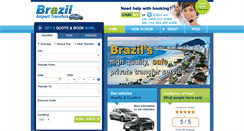 Desktop Screenshot of brazilairporttransfers.com